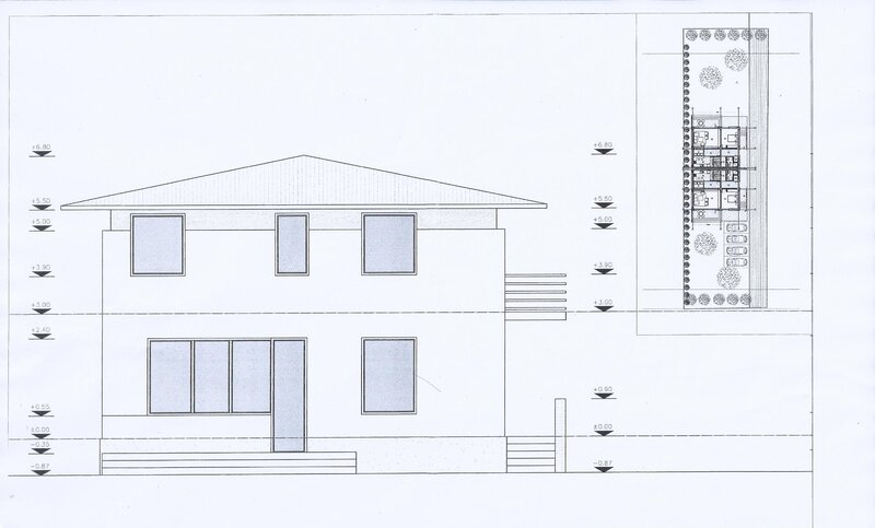 Branesti, Islaz, pret pentru toata proprietatea, doua vile duplex alaturate