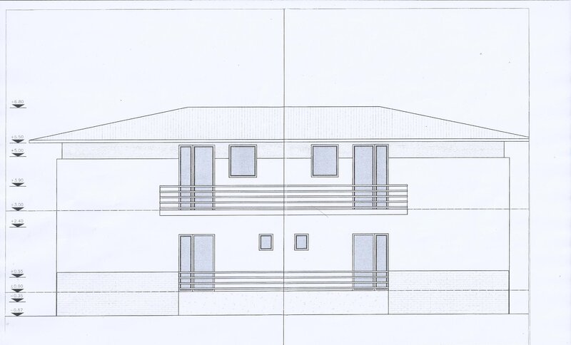 Branesti, Islaz, pret pentru toata proprietatea, doua vile duplex alaturate